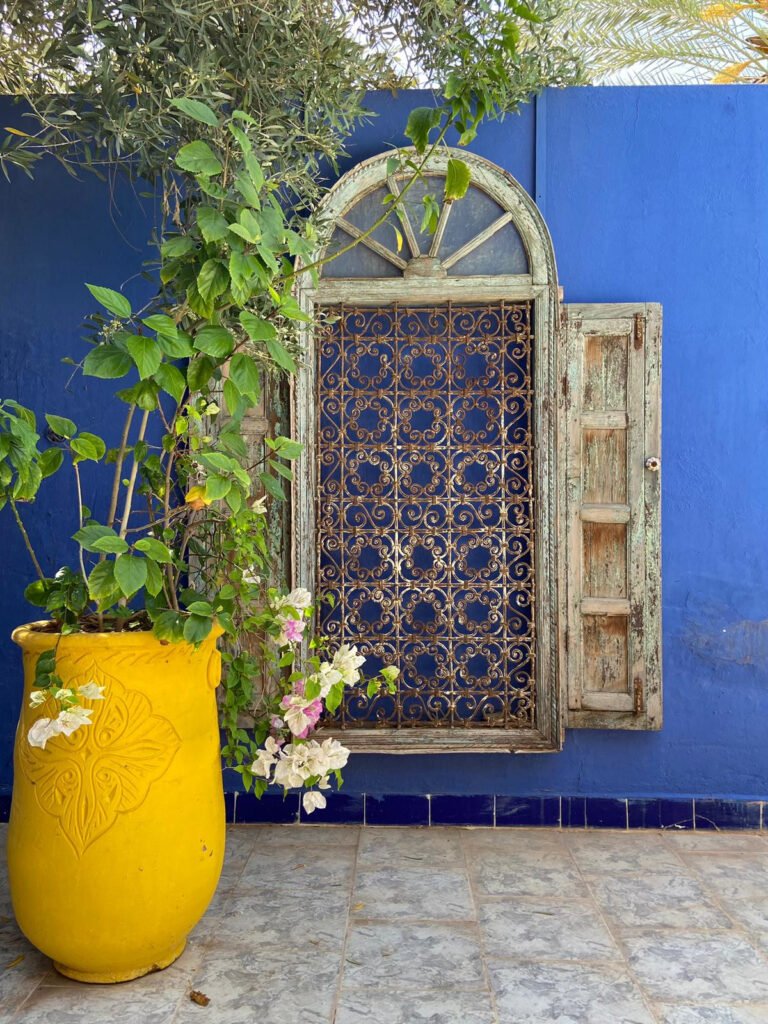 Marrakech, RIAD ITTO wall
