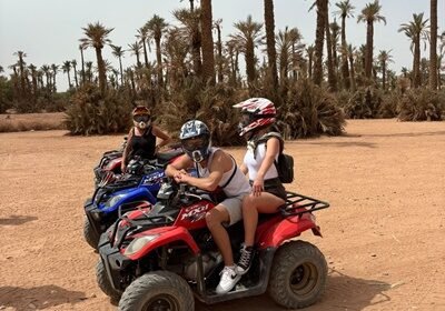 Marrakech Quad biking at the palmeraie
