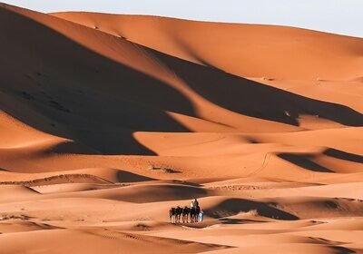 Marrakech camel riding in the desert RIAD ITTO